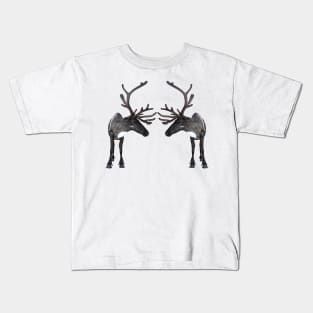 Santa Claus Reindeer Kids T-Shirt